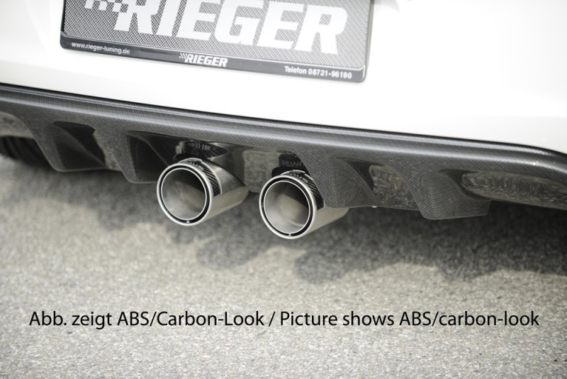 Rieger Heckeinsatz VW Golf 6 10.08- - 99098