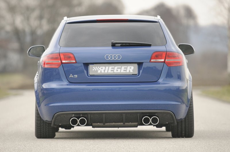 Rieger Heckeinsatz Audi A3 (8P) 07.08- (ab Facelift) - 99129