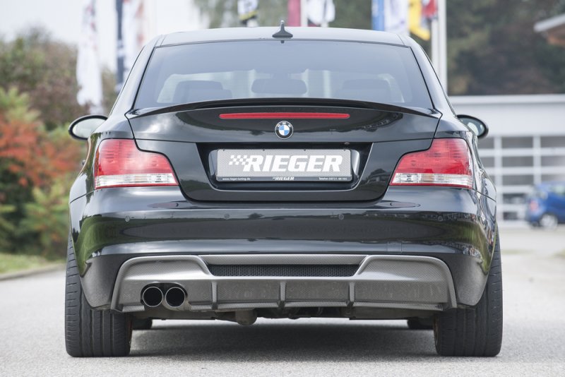 Rieger Heckeinsatz BMW 1er E82, E88 (182 / 1C) 10.07- - 99134