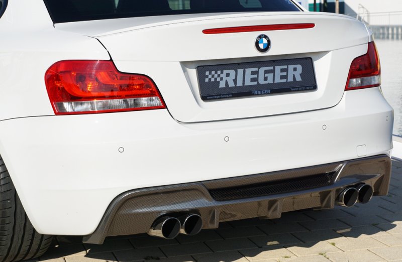 Rieger Heckeinsatz BMW 1er E82, E88 (182 / 1C) 10.07- - 99135
