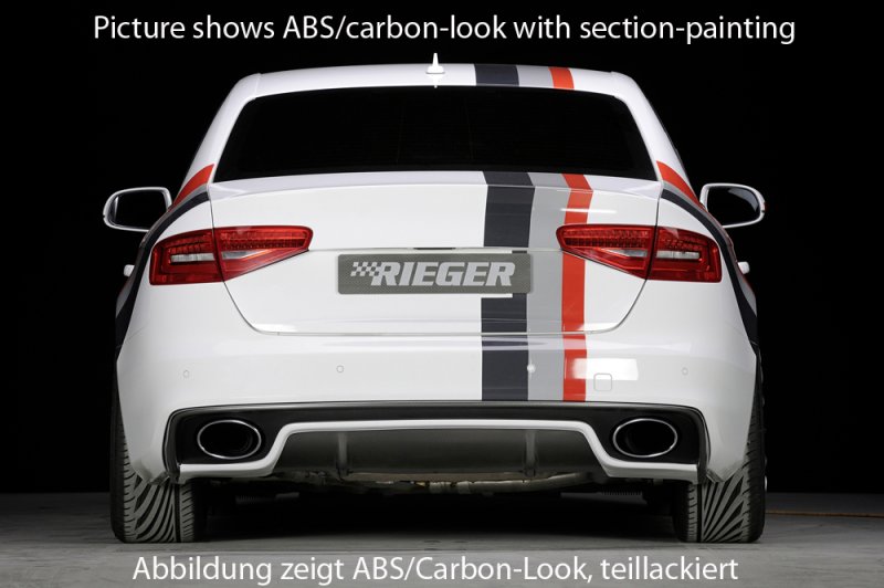 Rieger Heckeinsatz Audi A4 (B8/B81) 01.12- (ab Facelift) - 99137