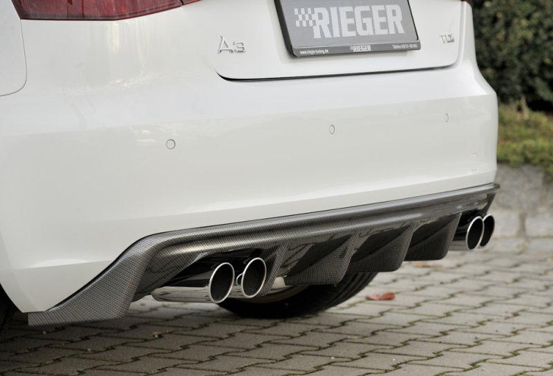 Rieger Heckeinsatz Audi A3 (8V) 07.12-08.16 (bis Facelift) - 99143