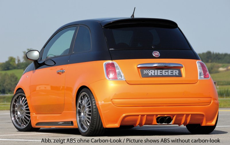 Rieger Heckschürzenansatz Fiat 500 (312) 10.07- - 99161