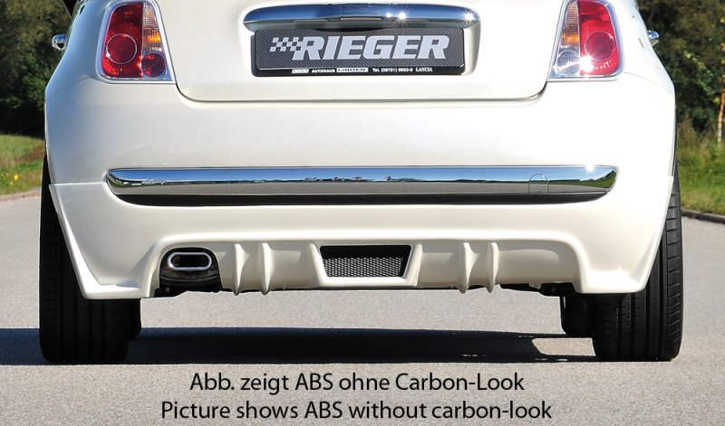 Rieger Heckschürzenansatz Fiat 500 (312) 10.07- - 99162