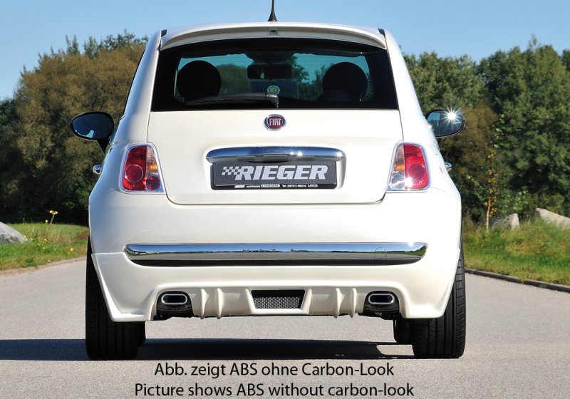Rieger Heckschürzenansatz Fiat 500 (312) 10.07- - 99163