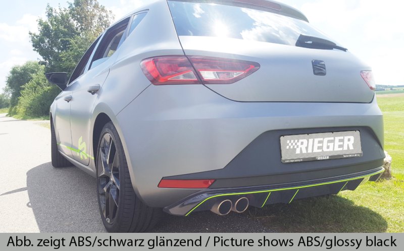 Rieger Heckeinsatz Seat Leon FR (5F) 01.13-12.16 (bis Facelift) - 99183