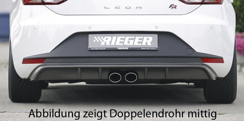 Rieger Heckeinsatz Seat Leon FR (5F) 01.13-12.16 (bis Facelift) - 99184
