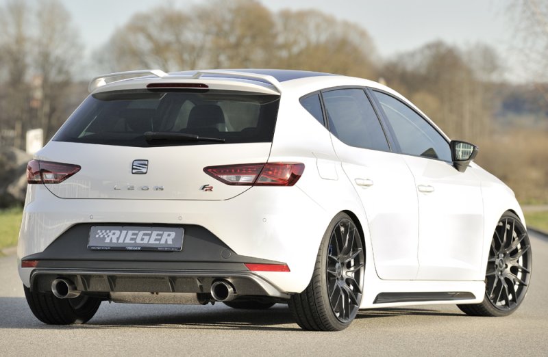 Rieger Heckeinsatz Seat Leon FR (5F) 01.13-12.16 (bis Facelift) - 99186