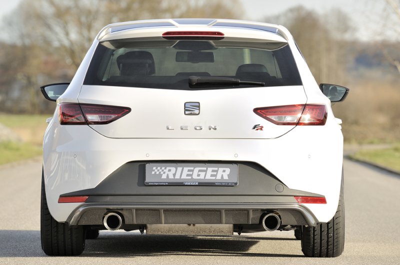 Rieger Heckeinsatz Seat Leon FR (5F) 01.13-12.16 (bis Facelift) - 99186