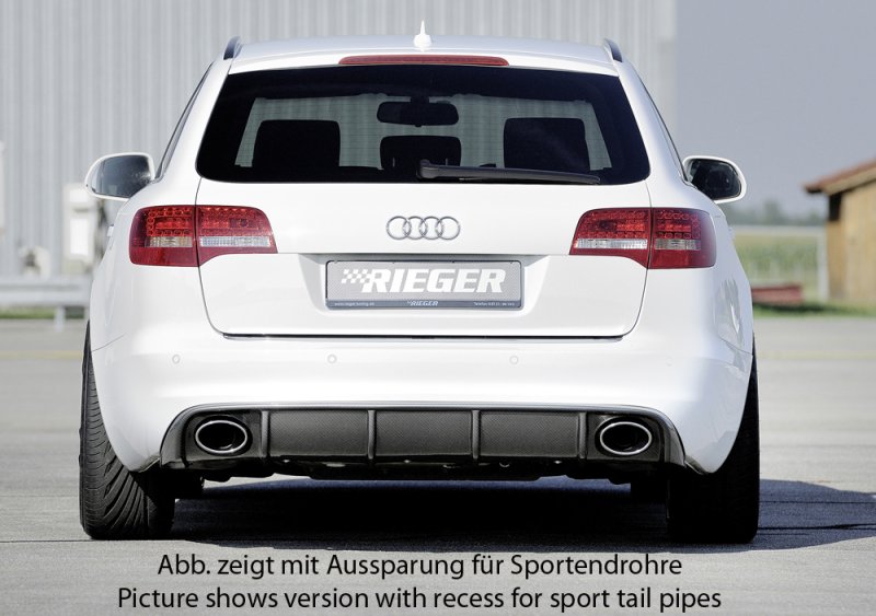 Rieger Heckeinsatz Audi A6 (4F) 10.08-08.11 (ab Facelift) - 99226