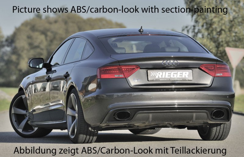 Rieger Heckeinsatz Audi A5 (B8/B81) 10.11-06.16 (ab Facelift) - 99230