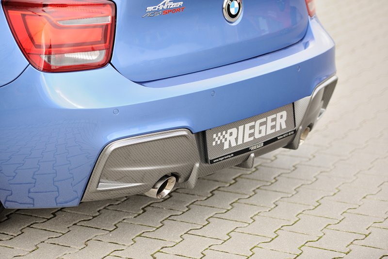 Rieger Heckeinsatz BMW 1er F20 (1K4) 09.11-03.2015 (bis Facelift) - 99242