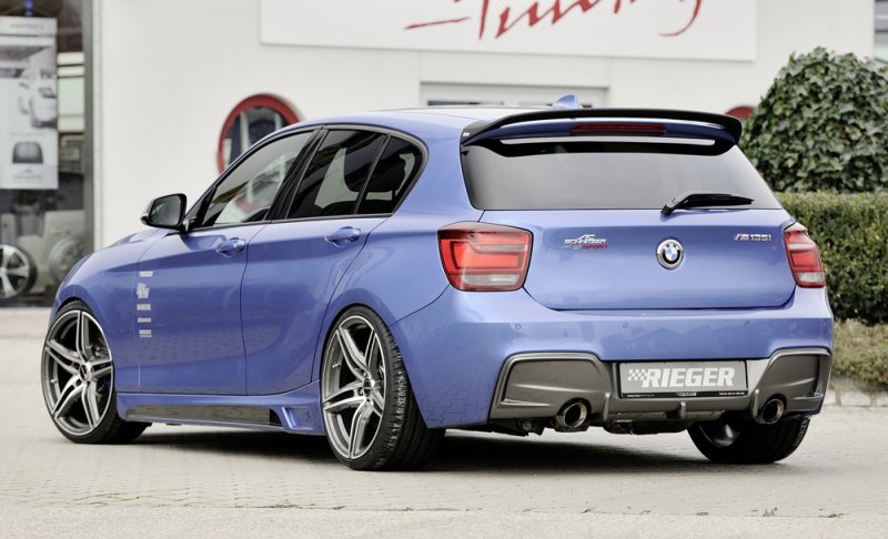 Rieger Heckeinsatz BMW 1er F20 (1K4) 09.11-03.2015 (bis Facelift) - 99242