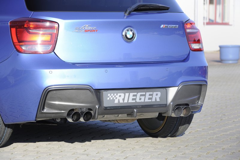 Rieger Heckeinsatz BMW 1er F20 (1K4) 09.11-03.2015 (bis Facelift) - 99243