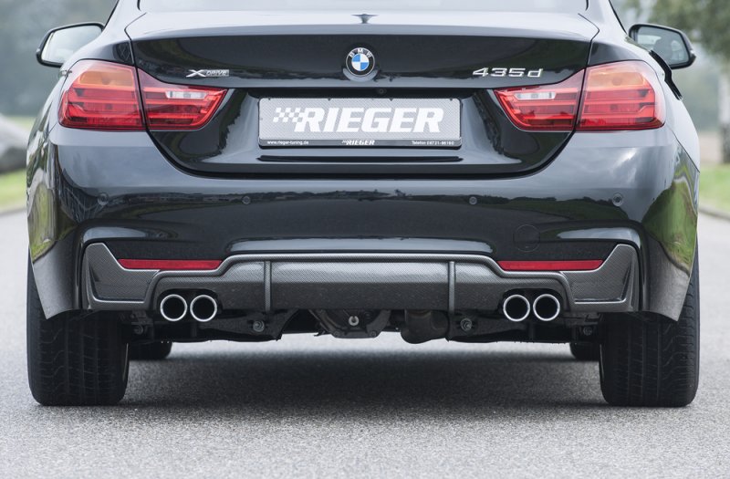 Rieger Heckeinsatz BMW 4er F32 (3C) 07.15- (ab Facelift) LCI - 99268