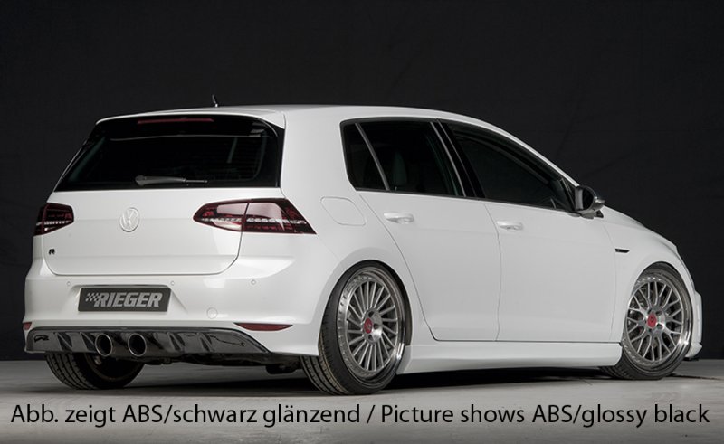 Rieger Heckeinsatz VW Golf 7 R 12.13-12.16 (bis Facelift) - 99275