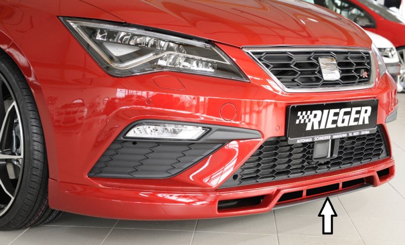Rieger Spoilerschwert Seat Leon Cupra (5F) 01.17- (ab Facelift) - 99343