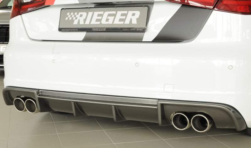 Rieger Heckeinsatz Audi A3 (8V) 07.12-08.16 (bis Facelift) - 99356