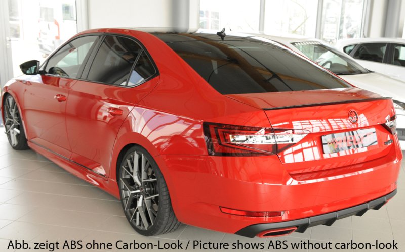 Rieger Heckeinsatz Skoda Superb III (3T/3V) 03.15-10.18 (bis Facelift 1) - 99362