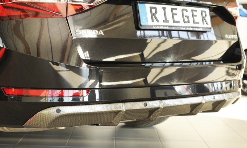 Rieger Heckeinsatz Skoda Superb III (3T/3V) 03.15-10.18 (bis Facelift 1) - 99364
