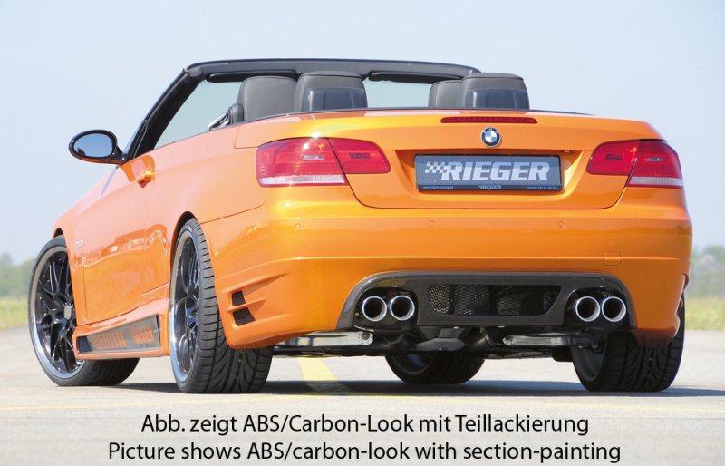 Rieger Heckansatz BMW 3er E92 09.06-02.10 (bis Facelift) - 99568