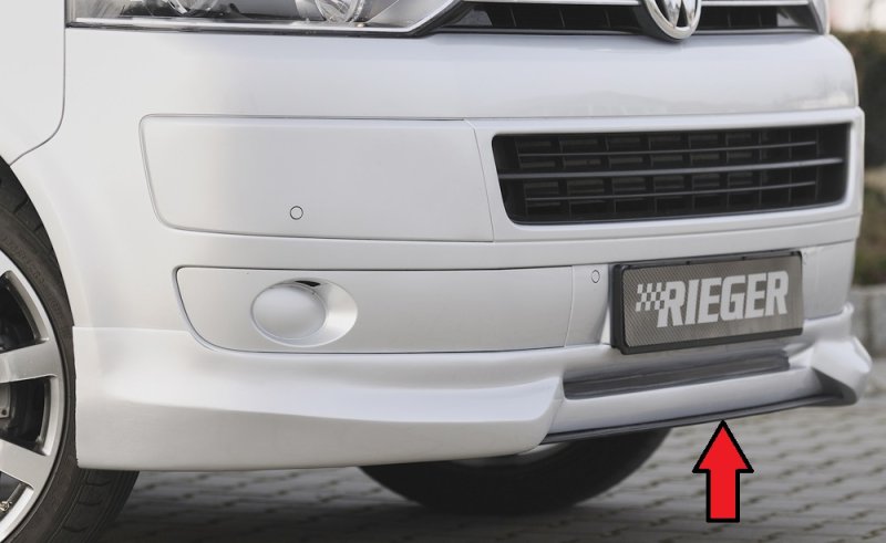 Rieger Spoilerschwert VW T5 Bus 09.09- (ab Facelift) - 99656