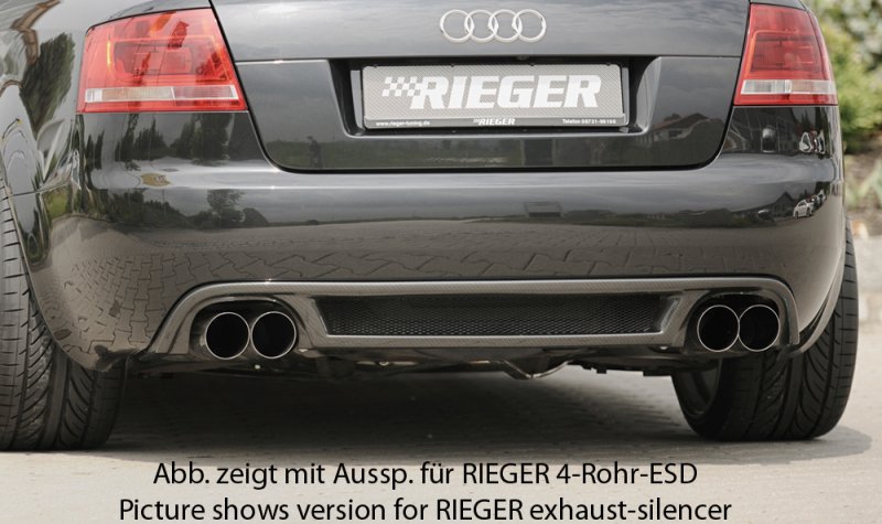 Rieger Heckeinsatz Audi A4 (8H) 01.06- (ab Facelift) - 99819