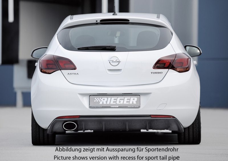 Rieger Heckeinsatz Opel Astra J 11.08-09.12 (bis Facelift) - 99848