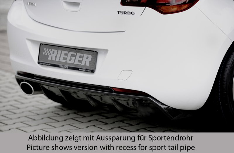Rieger Heckeinsatz Opel Astra J 11.08-09.12 (bis Facelift) - 99848