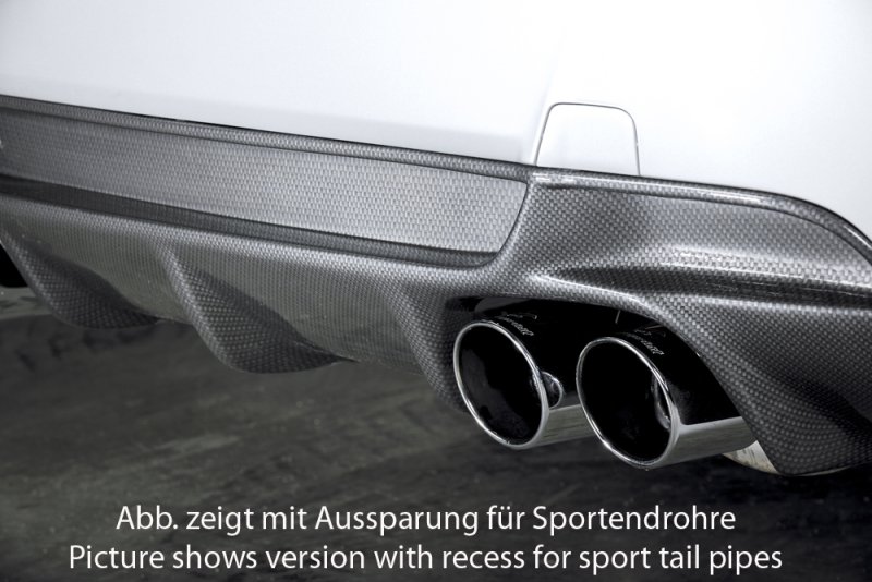 Rieger Heckeinsatz BMW 3er E92 03.10- (ab Facelift) LCI - 99859