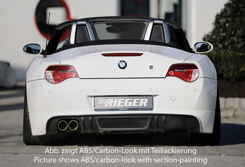 Rieger Heckansatz BMW Z4 (E85) 01.06-03.09 (ab Facelift) - 99865