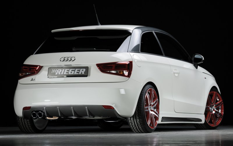 Rieger Heckeinsatz Audi A1 (8X) 08.10-12.14 (bis Facelift) - 99875