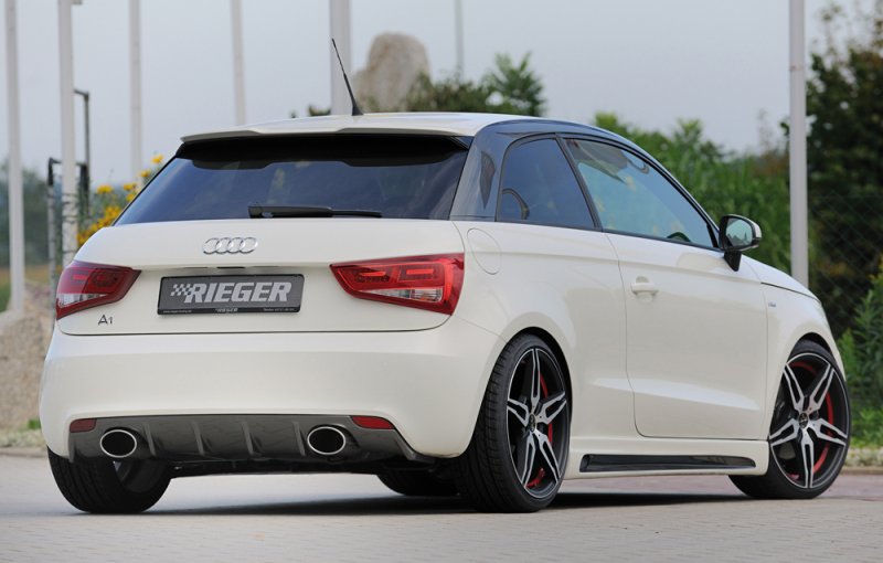 Rieger Heckeinsatz Audi A1 (8X) 08.10-12.14 (bis Facelift) - 99878