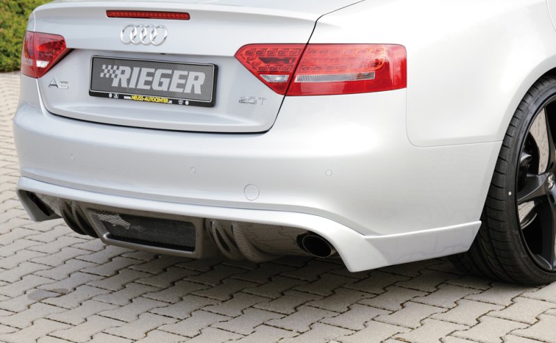 Rieger Heckschürzenansatz Audi A5 (B8/B81) 06.07-07.11 (bis Facelift) - 99889