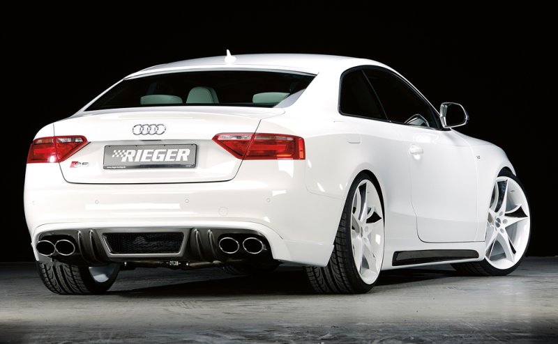 Rieger Heckschürzenansatz Audi A5 (B8/B81) 06.07-07.11 (bis Facelift) - 99890