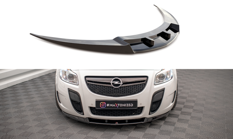 Maxton Front Ansatz V.1 für Opel Insignia OPC Mk1 schwarz Hochglanz OP-IS-1-OPC-FD1-G
