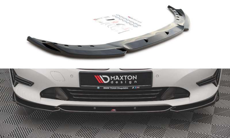 Maxton Front Ansatz V.2 für BMW 3er G20 / G21 schwarz Hochglanz BM-3-20-FD2-G