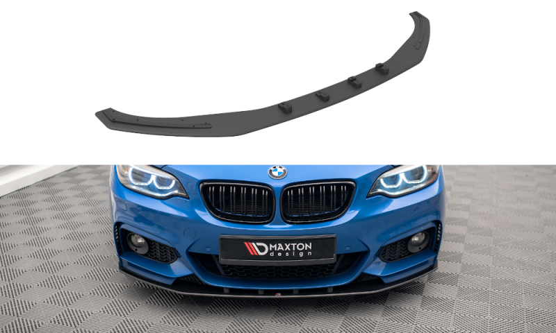 Maxton Street Pro Front Ansatz für für BMW 2 M-Paket F22 BM222MPACKCNC-FD1BRB