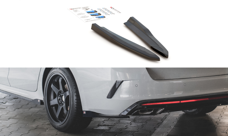 Maxton Heck Ansatz Flaps Diffusor V.3 für Skoda Octavia RS Mk4 schwarz Hochglanz SK-OC-4-RS-RSD2-G