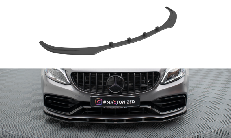 Maxton Street Pro Front Ansatz Mercedes-AMG C63 Limousine / Kombi W205 Facelift MEC205F63CNC-FD1B