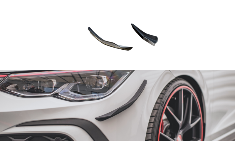 Maxton Stoßstangenflügel vorne (Canards) Volkswagen Golf 8 GTI VW-GO-8-GTI-CAN1