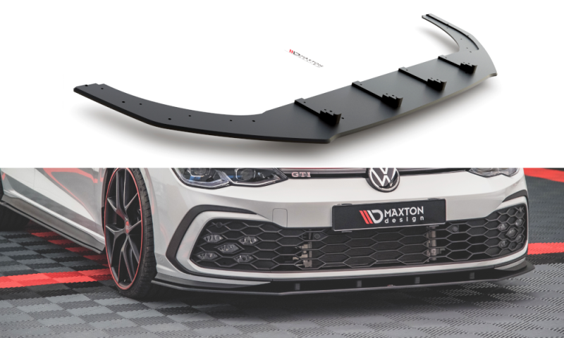 Maxton Racing Front Ansatz für passend für Volkswagen Golf 8 GTI VWGO8GTICNC-FD1B