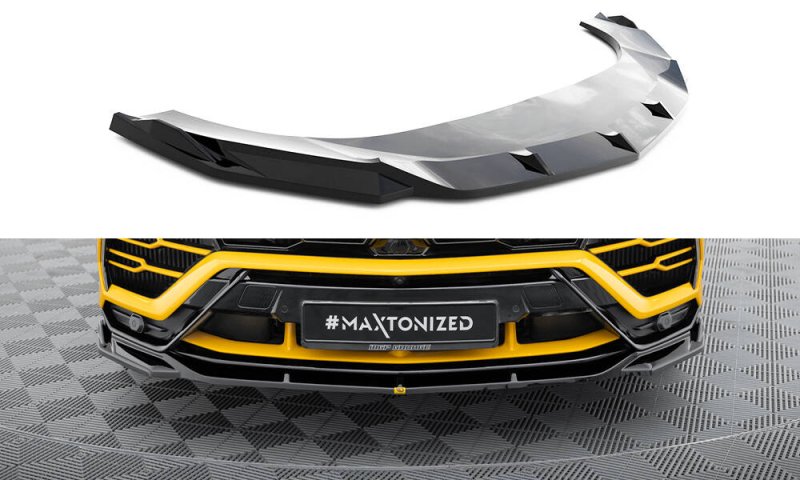 Maxton Front Ansatz V.3 Lamborghini Urus Mk1 schwarz Hochglanz LA-UR-1-FD3G+FD3RG+BR-G