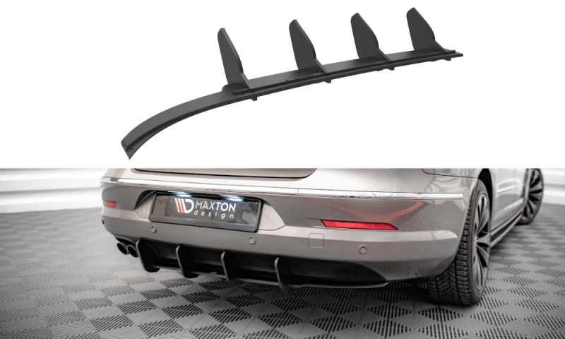 Maxton Street Pro Heckschürze für Volkswagen Passat CC VWPACCCNC-RS1B+BRBI