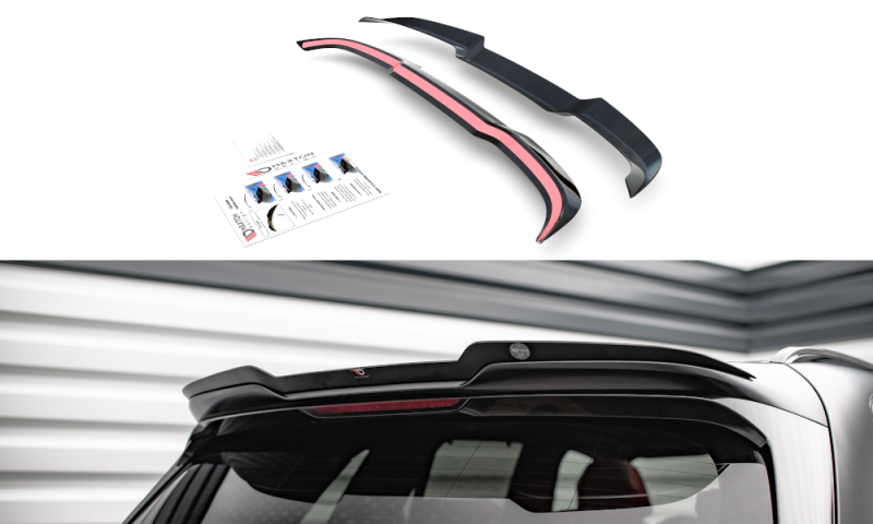 Maxton Spoiler CAP für BMW X5M F95 schwarz Hochglanz BM-X5M-05-CAP1-G