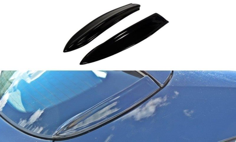 Maxton Heck Spoiler Abrisskante seitlich für OPEL ASTRA H (FOR OPC / VXR) schwarz matt OP-AS-3-OPC-SH1-T