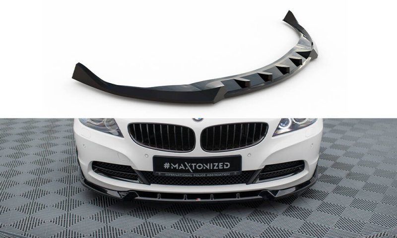 Maxton Front Ansatz V.2 BMW Z4 E89 schwarz Hochglanz BM-Z4-89-FD2-G