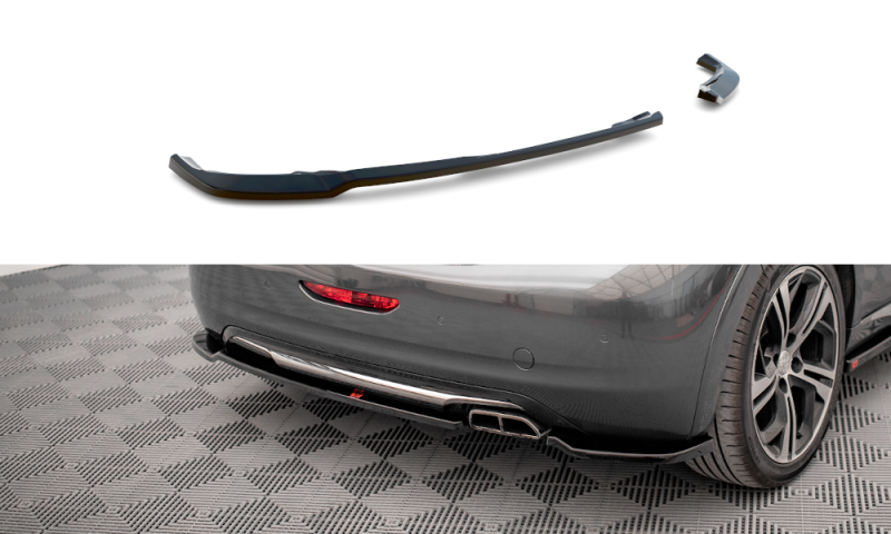 Maxton Heck Ansatz Flaps Diffusor für Peugeot 208 GTi Mk1 schwarz Hochglanz PE-208-1-GTI-RSD1-G