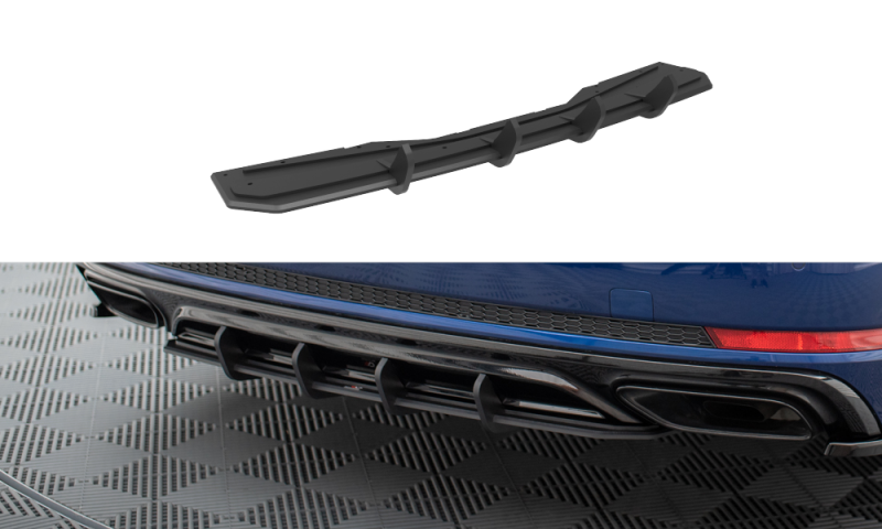 Maxton Street Pro Heckschürze für Audi A4 Competition B9 AUA4B9COMPCNC-RS1B+BRBI