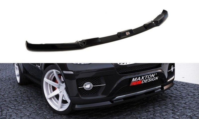 Maxton Front Ansatz für BMW X6 Carbon Look  BM-X6-71-FD1-C